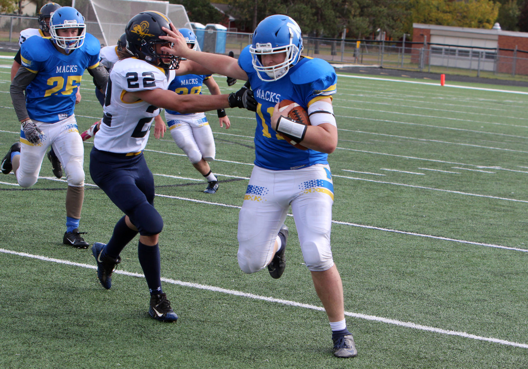 New Auburn at McDonell football 10-3-20